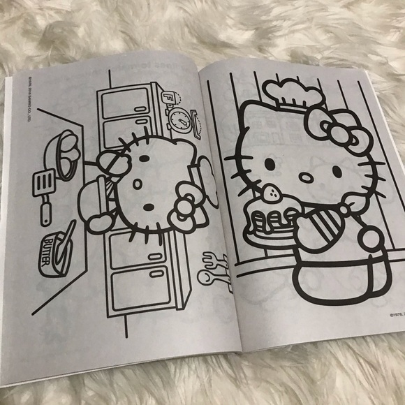 🖍Sanrio Hello Kitty Jumbo Coloring/Activity Books - Picture 3 of 4